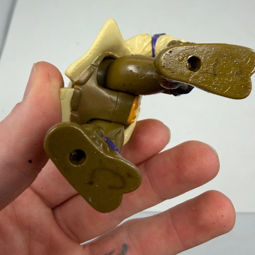 Vintage 1990 Playmates TMNT Donatello Undercover Turtle Action Figure Mirage - Picture 3 of 5